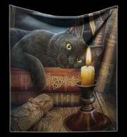 Fluffy Blanket Cat - Witching Hour by Lisa Parker