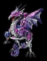 Drachen Figur - Purple Dragon Protector