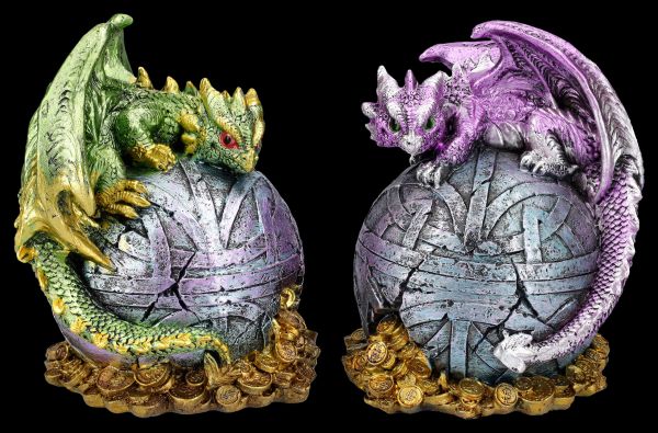 Money Box Set of 2 - Dragon Treasure