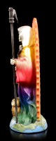 Reaper Figurine - Santa Muerte - rainbow colored