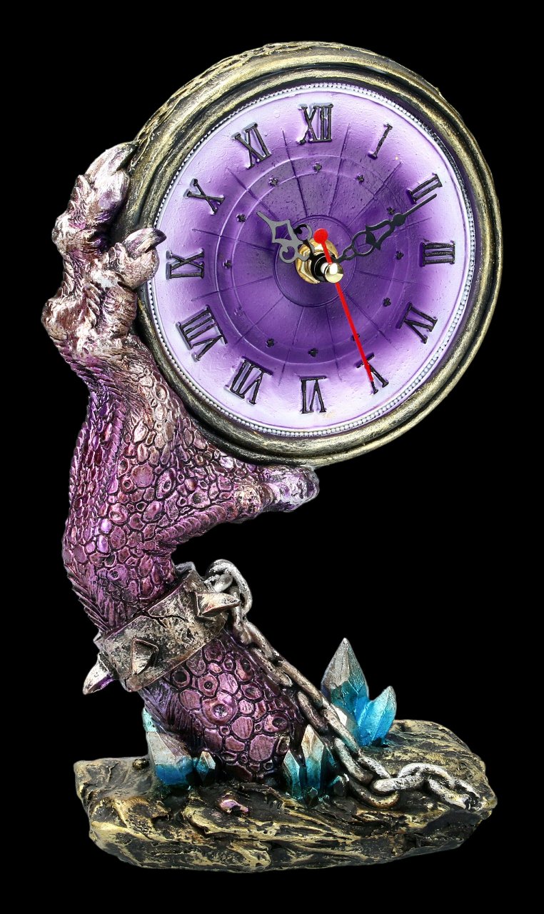 Table Clock Dragon's Claw - Slave to Time
