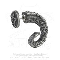 Alchemy Gothic Ohrring - Magic Ram&#39;s Horn