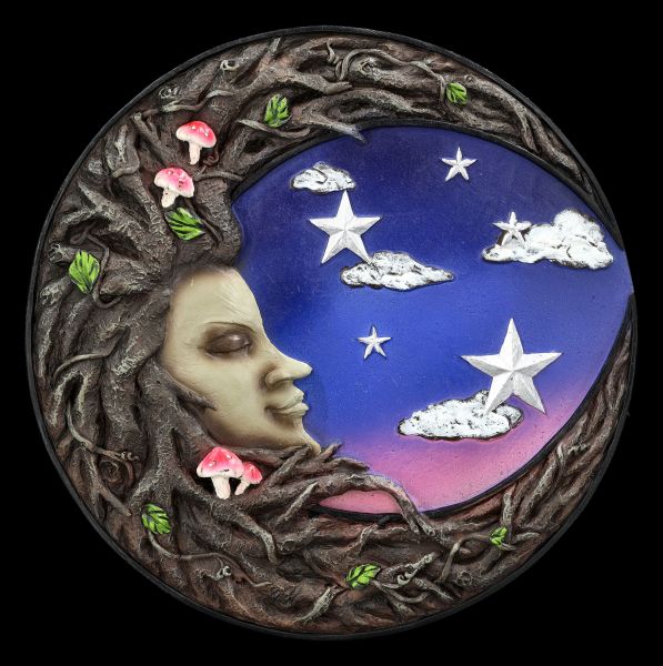 Wall Plaque - Tree Ent Lady Moon