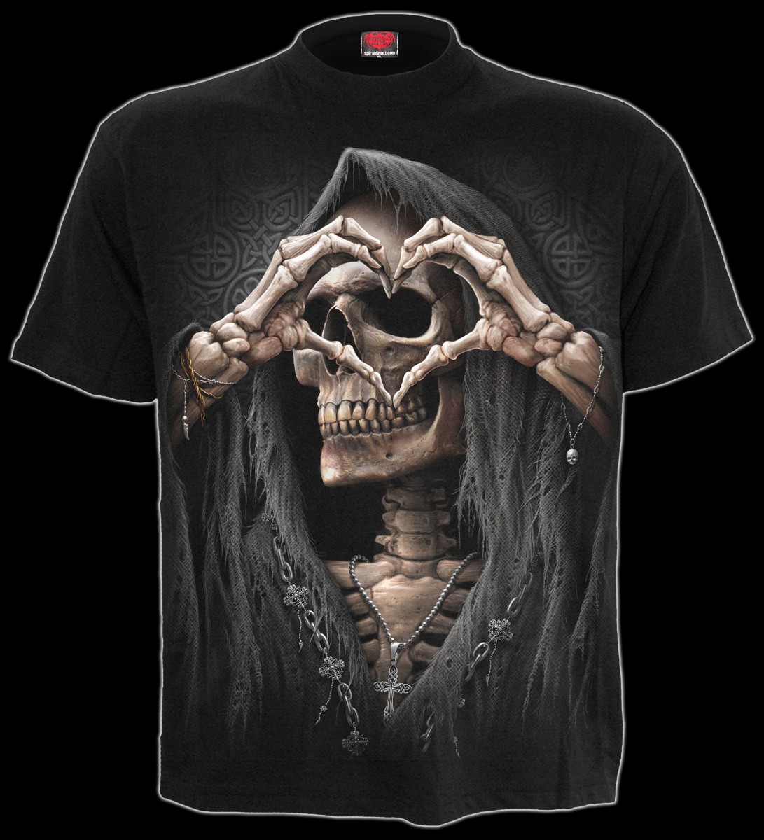 Spiral Reaper T-Shirt - Dark Love