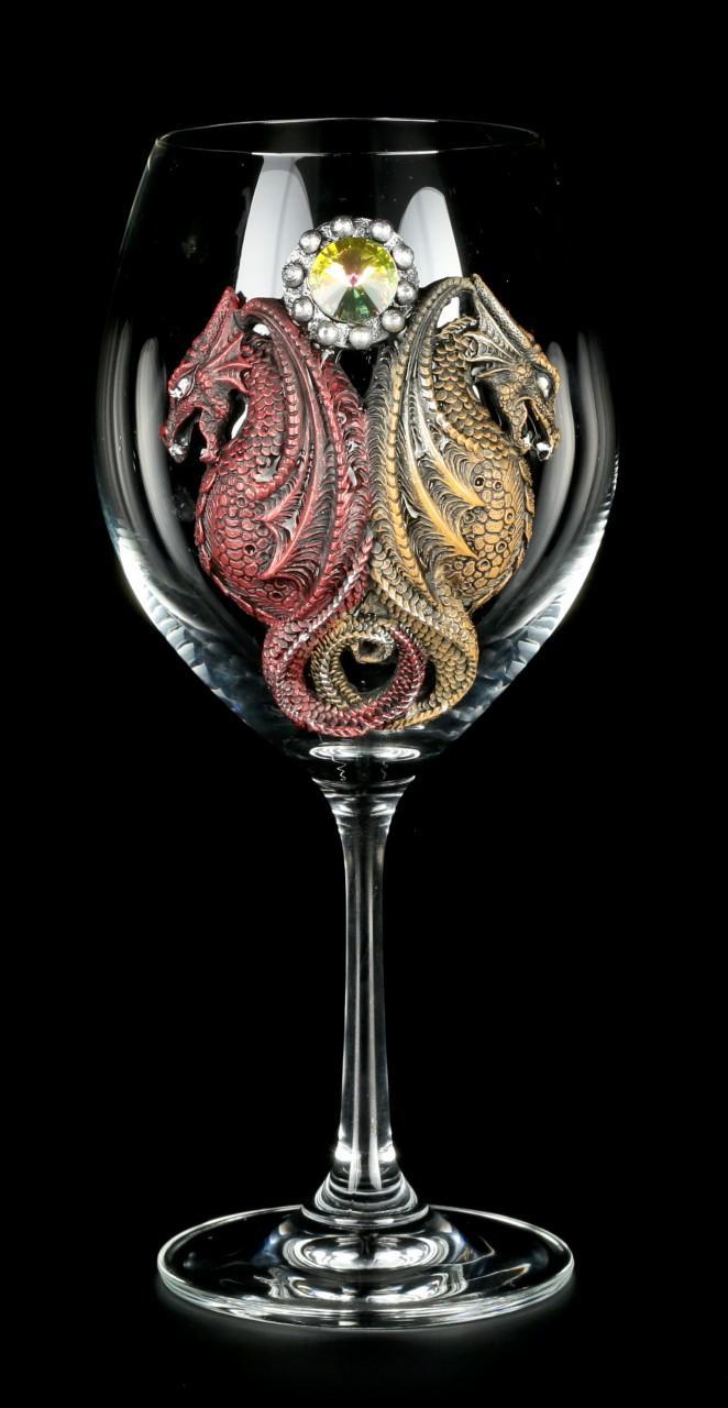 Drachen Weinglas - Heiliger Kelch