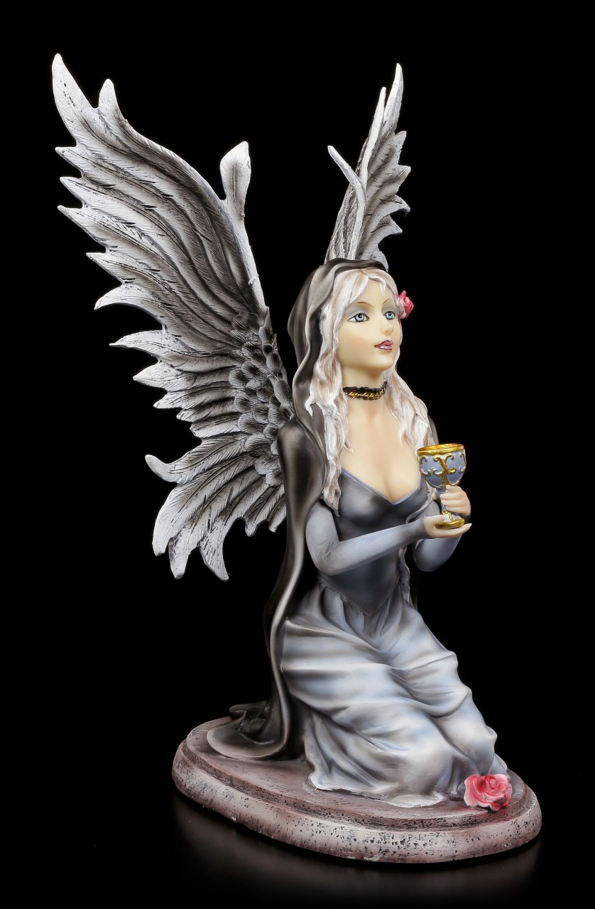 Angel Figurine - Grailkeeper kneeling