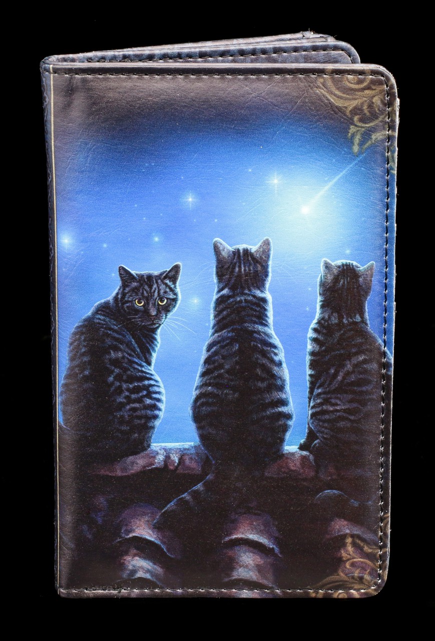 Damen Geldbörse mit Katzen - Wish Upon A Star