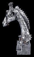 Steampunk Figure - Silver Coloured Giraffe