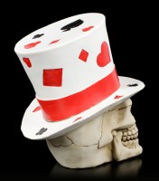 Skull with Top Hat - Casino Jack