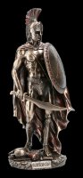 Leonidas Figur - Spartaner mit Schwert und Schild