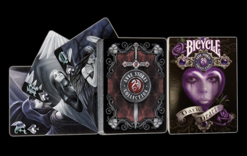 Anne Stokes Playing Cards - Dark Hearts