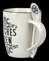 Mug with Spoon - Witches Brew