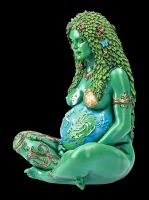 Himmlische Gaia Figur - Mutter Erde - mittel bemalt