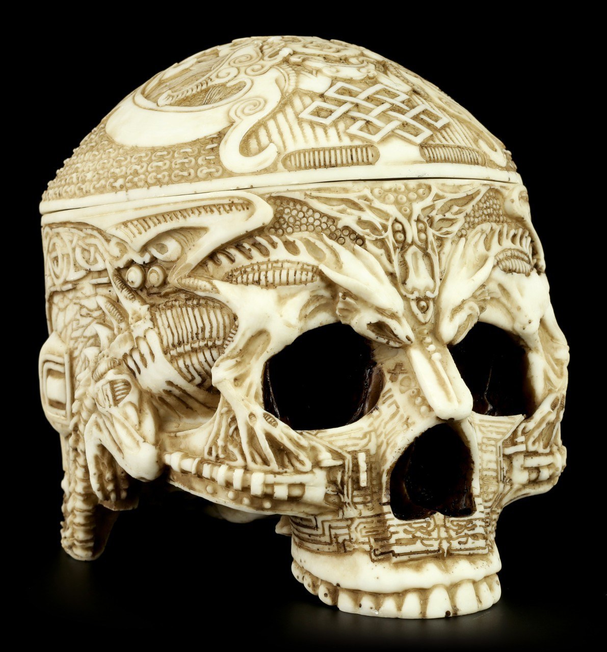 Tibetan Skull Box