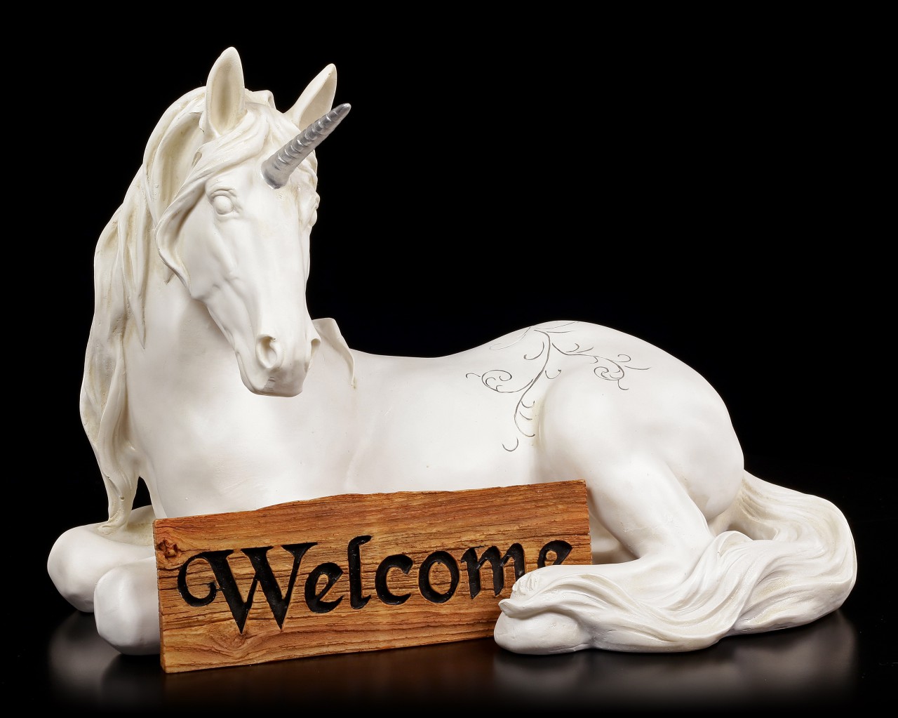 Unicorn Figurine - Welcome