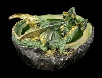 Dragon Ashtray - green