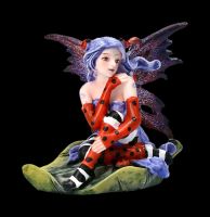 Fairy Figurine - Mini Fairy with Ladybug