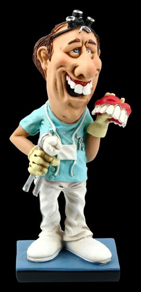Funny Job Figur - Zahnarzt mit Gebiss