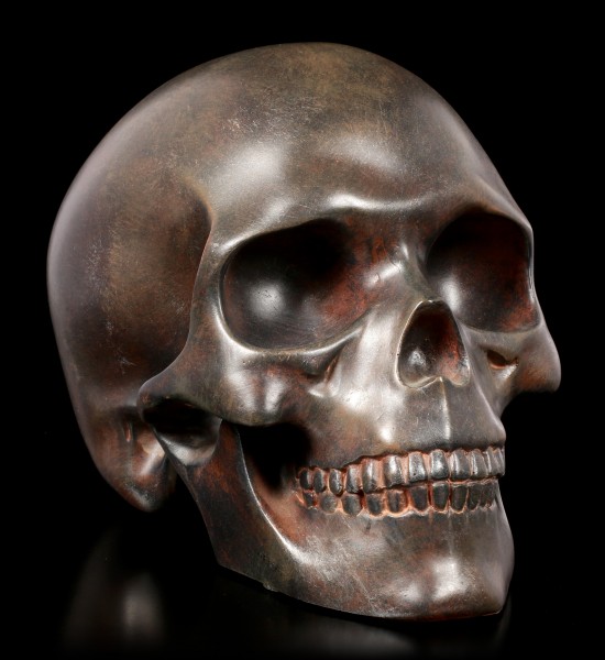Rusty Human Skull