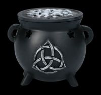 Incense Cone Holder - Triquetra Cauldron