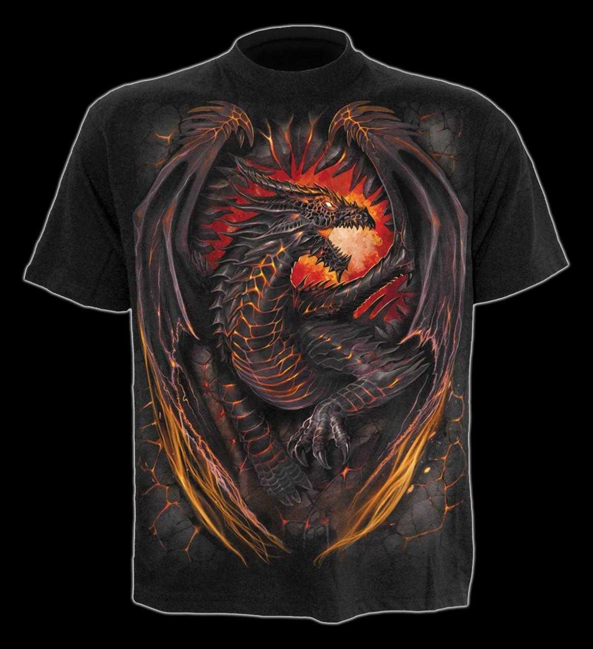 T-Shirt Drache - Dragon Furnace