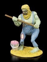 Zombie Figurine - Hillbilly with Scythe