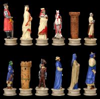 Chessmen Set - Crusaders vs. Saracens large