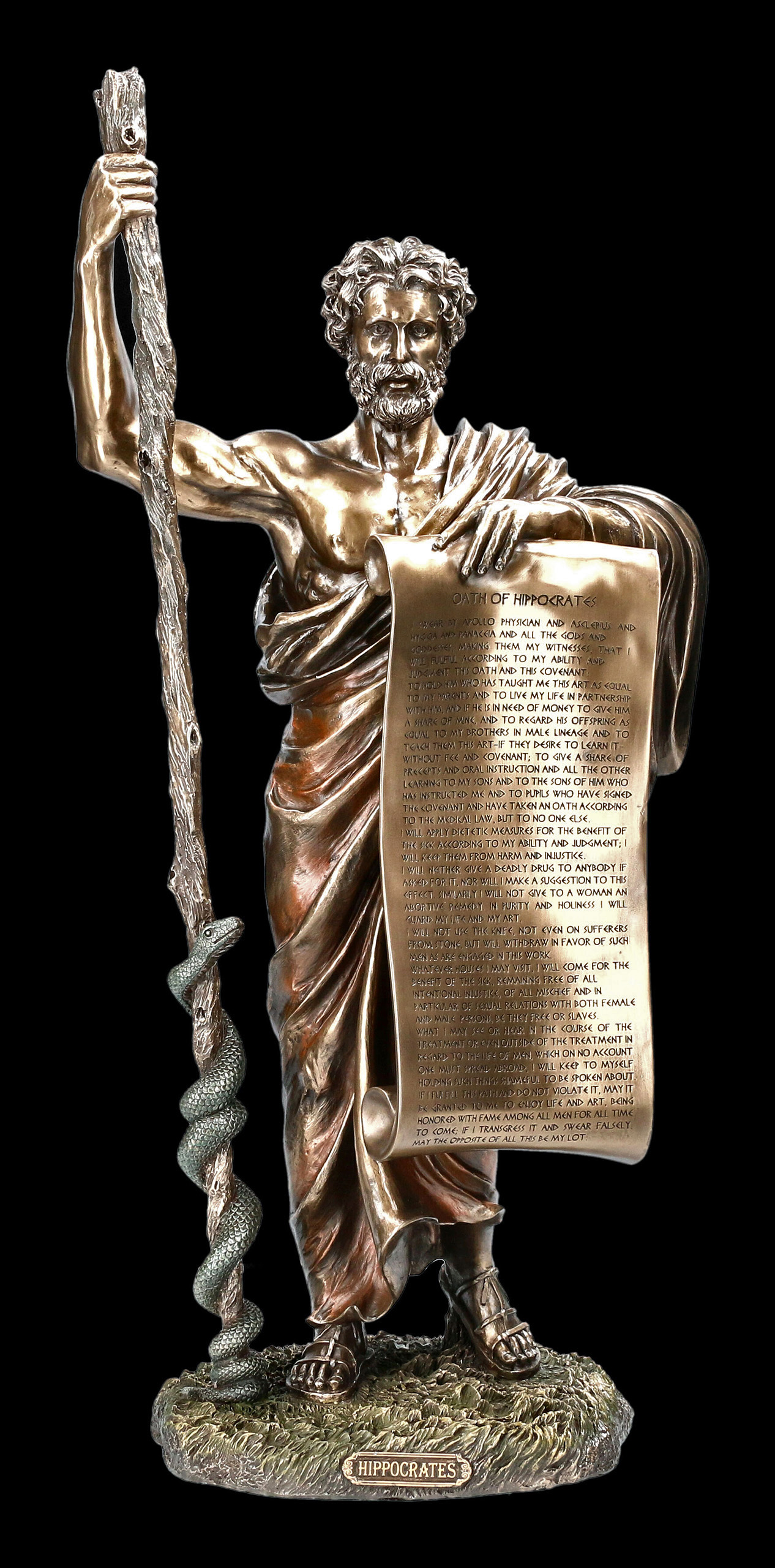 Pythagoras Figur Griechischer Philosoph Veronese Deko Statue Grieche 