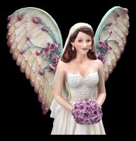Angel Figurine - Bride with Bouquet
