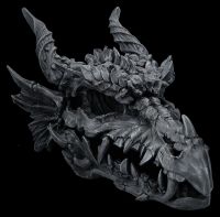 Giant Dragon Skull black