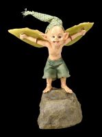 Pixie Goblin Figurine - Trying brings Knowledge