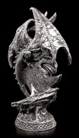 Drachen Figur - Arokh mit Drachenwappen