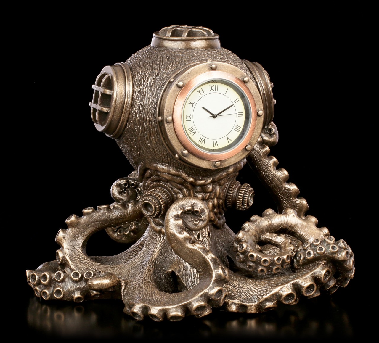 Table Clock - Steampunk Octopus 
