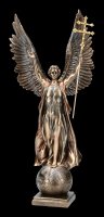 Archangel Gabriel Figurine with Double Cross