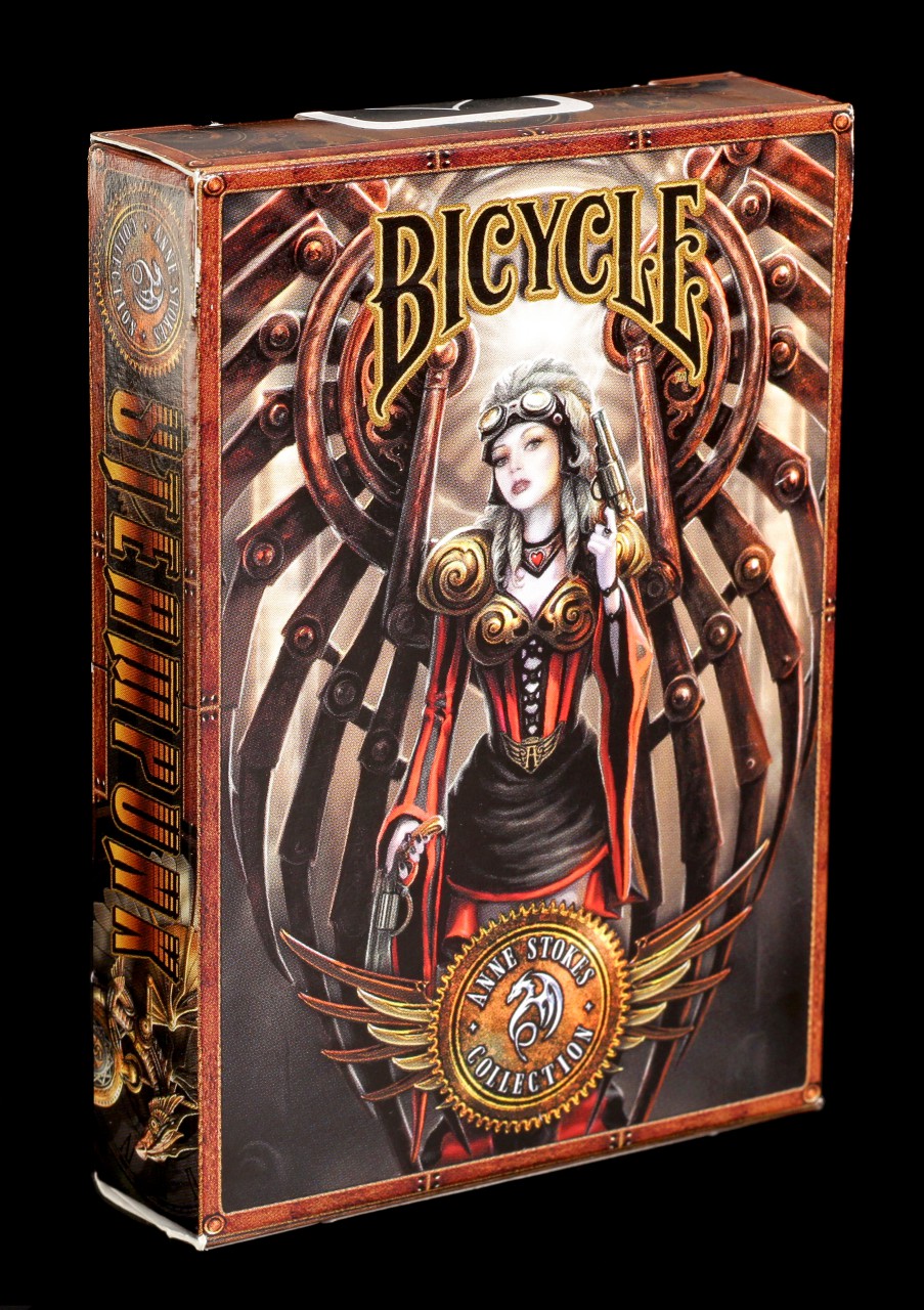 Poker Playing Cards - Steampunk by Anne Stokes