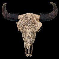 Tribal Bison Skull