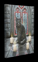 Small Canvas with Cat - Sacred Circle