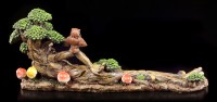 Tree Ent Figurine - Lying with Owl