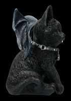 Black Bat Cat Figurine - Vampuss