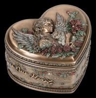 Katzenurne Herz mit Engel - Forever in Our Hearts