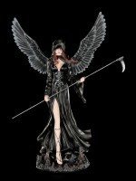 Large black Angel of Death with Scythe - Immortal Death