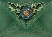 Fantasy Birthday Card with Dragon - New Horizons