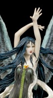 Angel Figurine - Faery of Ravens by Nene Thomas
