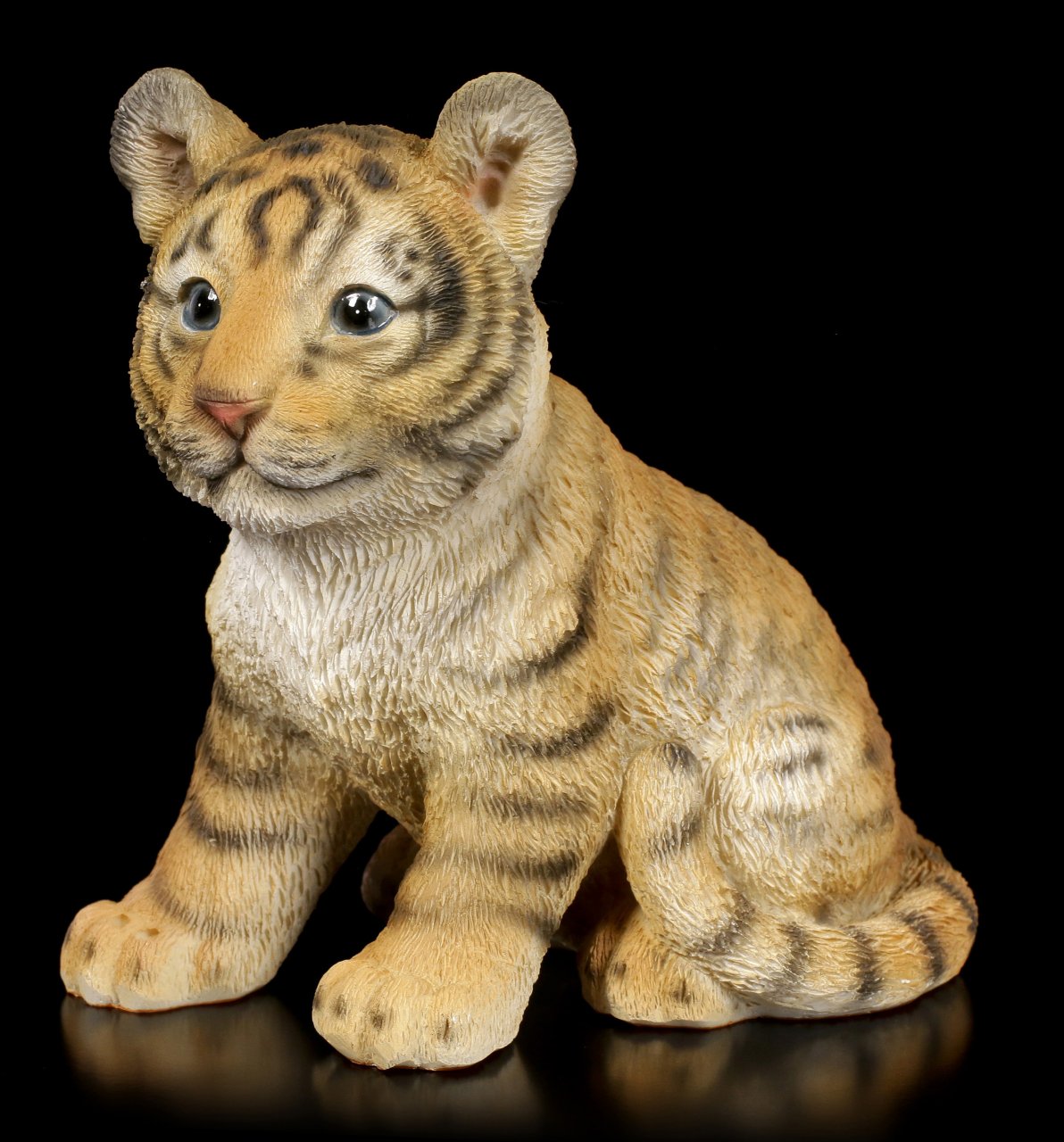 Gartenfigur - Kleines Tiger Baby