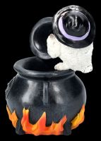 Backflow Incense Burner - Owl with Cauldron