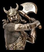 Viking Figurine with Ax and Armor