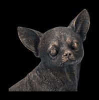 Dog Figurine - Chihuahua bronzed