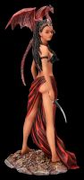 Female Warrior with Dragon - Meike by Nene Thomas