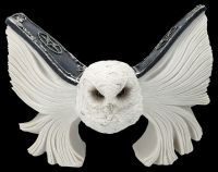 Owl Figurine white - Ambassador with Book Wings