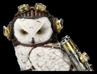 Steampunk Owl Figurine - The Aviator